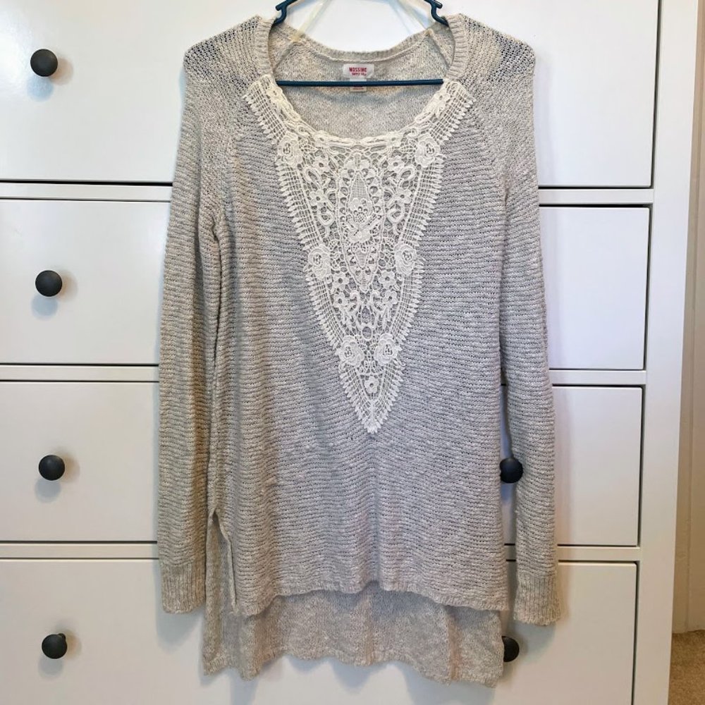Mossimo cream/offwhite sweater